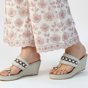 Pearl Craft Wedge Sandals